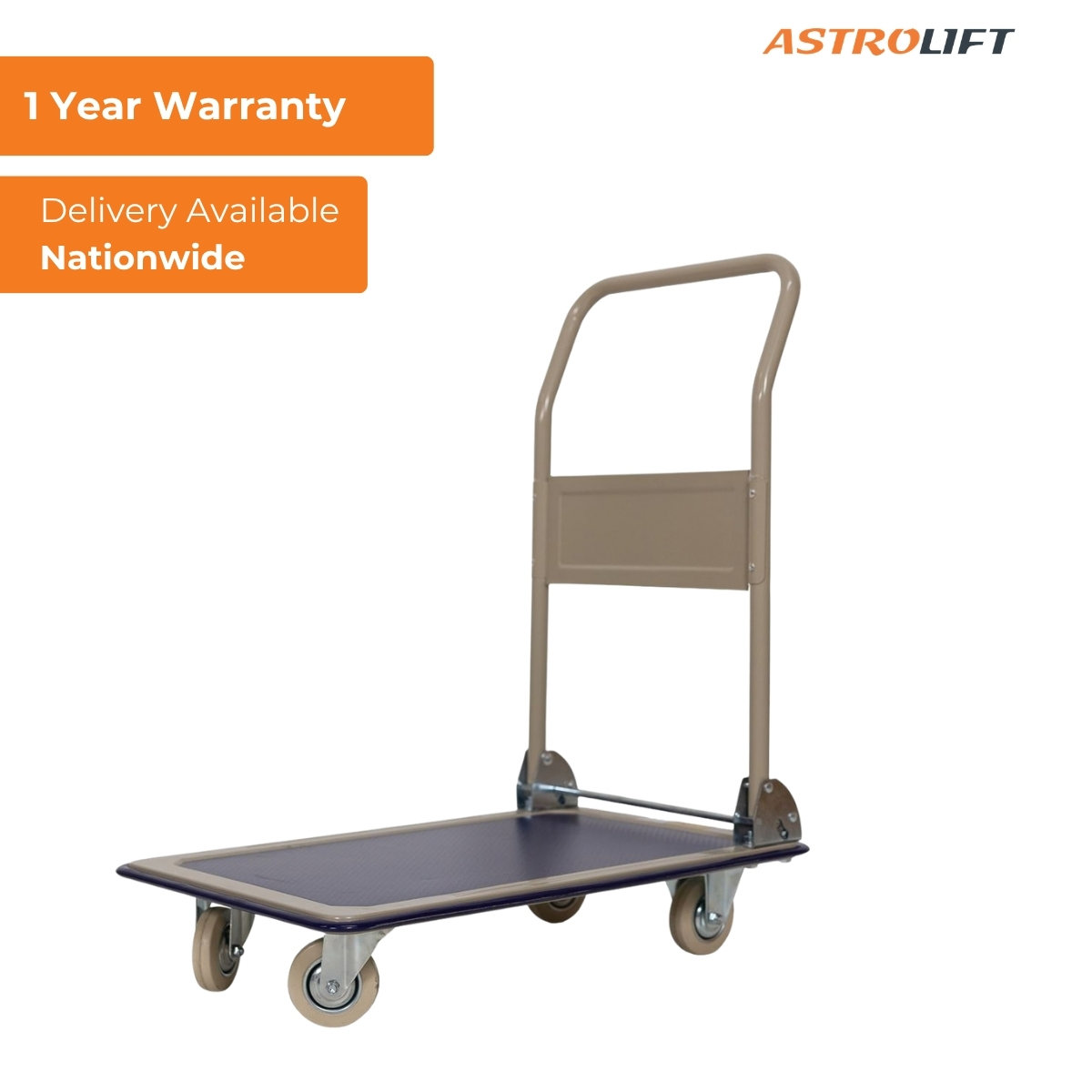 Buy Folding Steel Platform Trolley in Trolley from Astrolift NZ